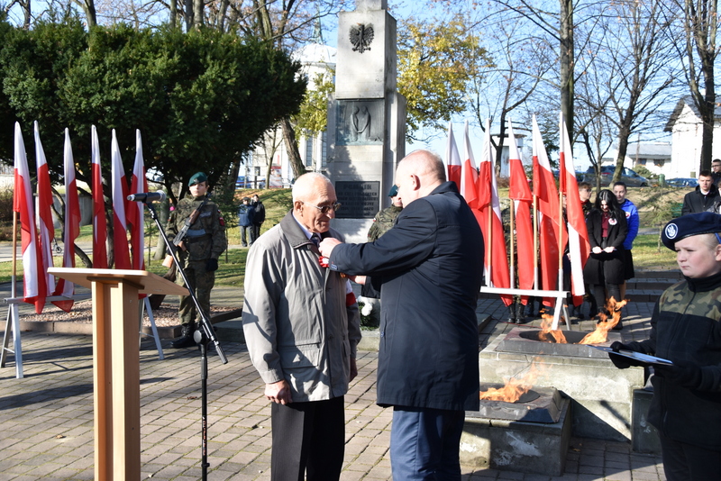 DSC 0311 Powiat Dąbrowski uczcił 103. Rocznicę Odzyskania Niepodległości