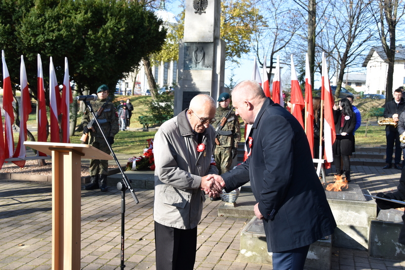 DSC 0317 Powiat Dąbrowski uczcił 103. Rocznicę Odzyskania Niepodległości