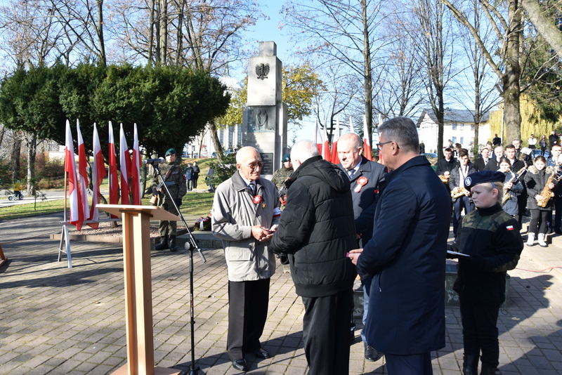 DSC 0322 Powiat Dąbrowski uczcił 103. Rocznicę Odzyskania Niepodległości