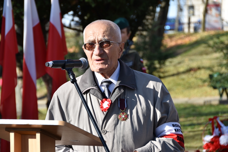 DSC 0330 Powiat Dąbrowski uczcił 103. Rocznicę Odzyskania Niepodległości