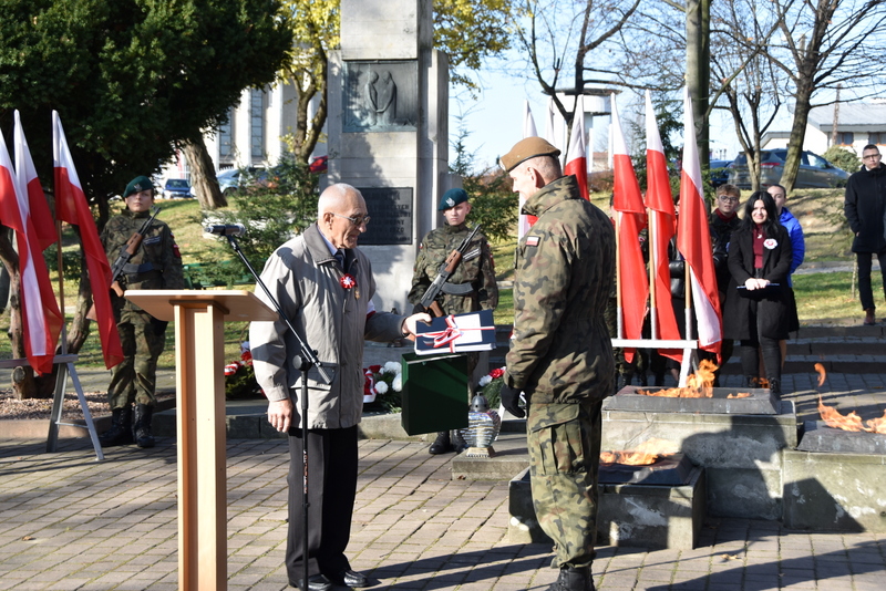 DSC 0340 Powiat Dąbrowski uczcił 103. Rocznicę Odzyskania Niepodległości