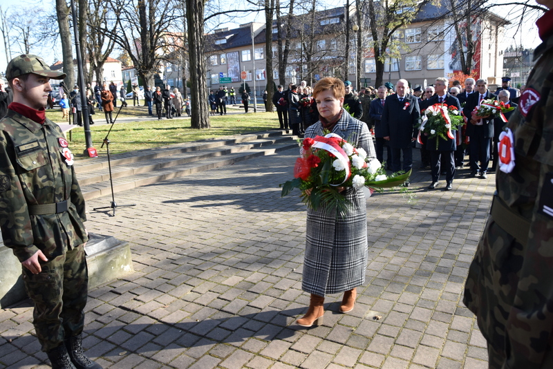 DSC 0366 Powiat Dąbrowski uczcił 103. Rocznicę Odzyskania Niepodległości