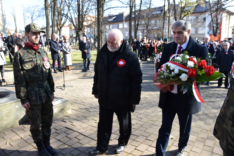 DSC 0372 Powiat Dąbrowski uczcił 103. Rocznicę Odzyskania Niepodległości