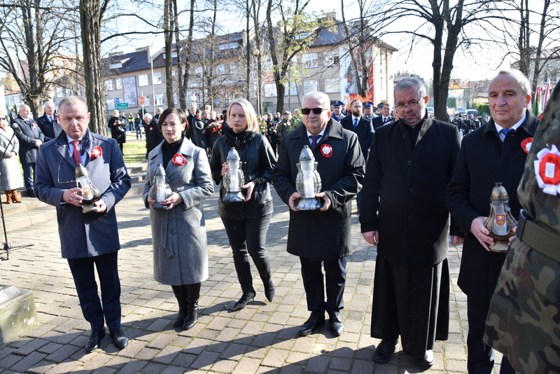 DSC 0382 Powiat Dąbrowski uczcił 103. Rocznicę Odzyskania Niepodległości