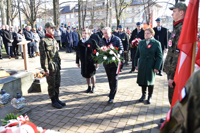 DSC 0421 Powiat Dąbrowski uczcił 103. Rocznicę Odzyskania Niepodległości