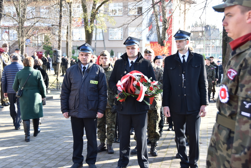 DSC 0422 Powiat Dąbrowski uczcił 103. Rocznicę Odzyskania Niepodległości