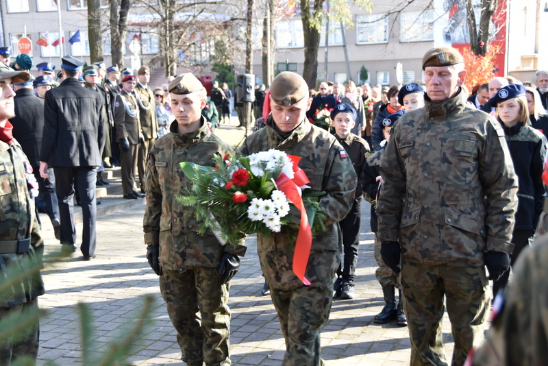 DSC 0425 Powiat Dąbrowski uczcił 103. Rocznicę Odzyskania Niepodległości