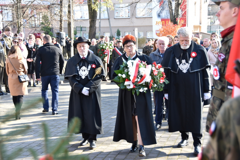 DSC 0438 Powiat Dąbrowski uczcił 103. Rocznicę Odzyskania Niepodległości