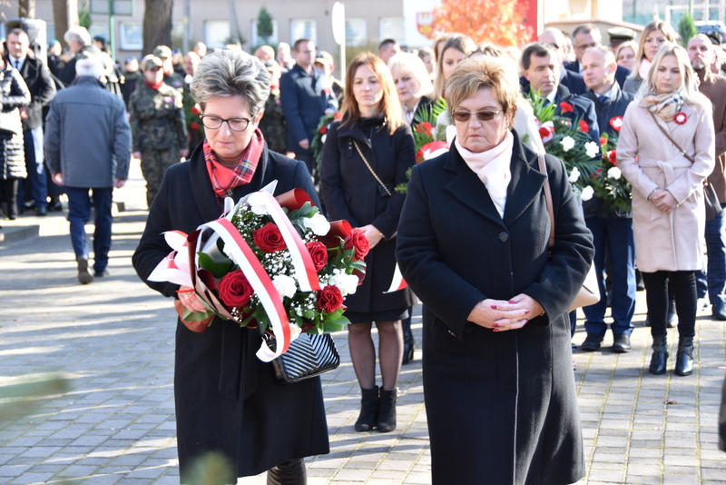 DSC 0442 Powiat Dąbrowski uczcił 103. Rocznicę Odzyskania Niepodległości