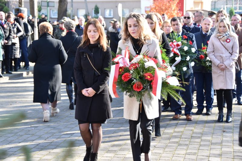 DSC 0444 Powiat Dąbrowski uczcił 103. Rocznicę Odzyskania Niepodległości