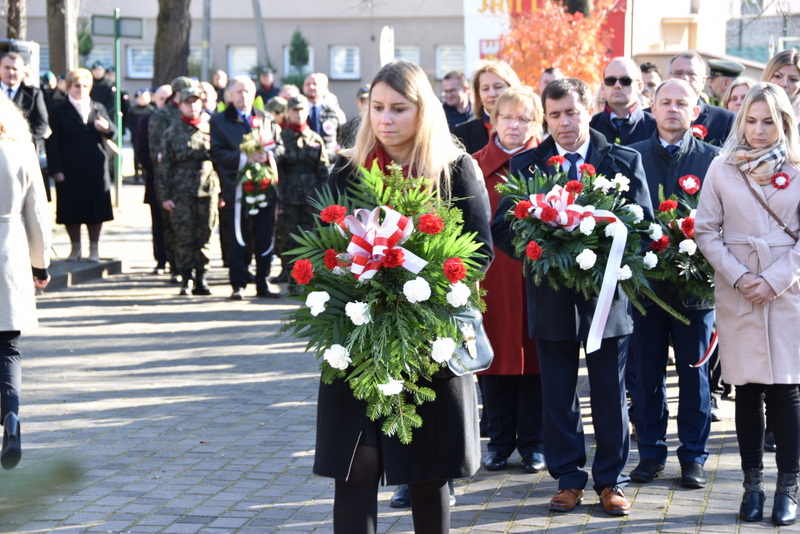DSC 0446 Powiat Dąbrowski uczcił 103. Rocznicę Odzyskania Niepodległości