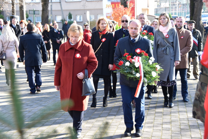 DSC 0450 Powiat Dąbrowski uczcił 103. Rocznicę Odzyskania Niepodległości