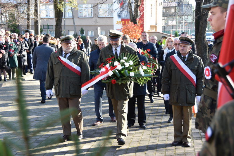 DSC 0462 Powiat Dąbrowski uczcił 103. Rocznicę Odzyskania Niepodległości