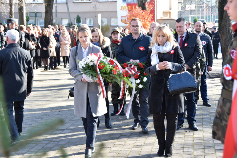 DSC 0466 Powiat Dąbrowski uczcił 103. Rocznicę Odzyskania Niepodległości