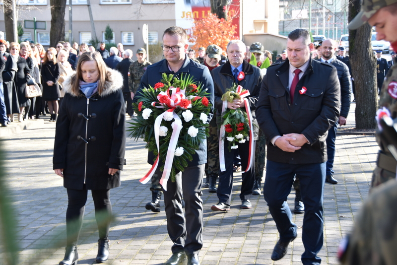 DSC 0470 Powiat Dąbrowski uczcił 103. Rocznicę Odzyskania Niepodległości