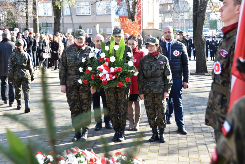 DSC 0472 Powiat Dąbrowski uczcił 103. Rocznicę Odzyskania Niepodległości