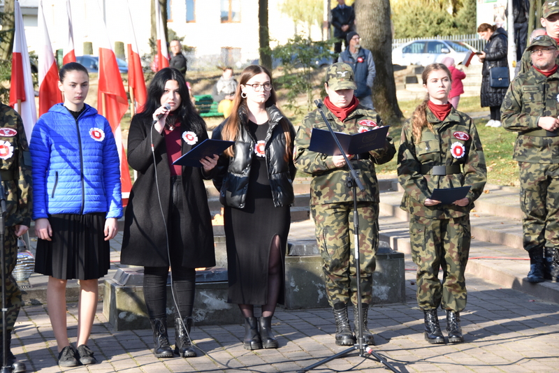 DSC 0478 Powiat Dąbrowski uczcił 103. Rocznicę Odzyskania Niepodległości