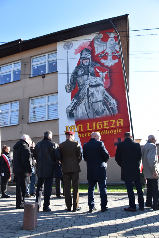 DSC 0501 Powiat Dąbrowski uczcił 103. Rocznicę Odzyskania Niepodległości