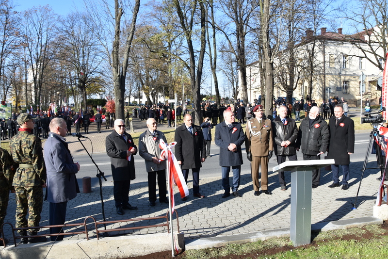 DSC 0507 Powiat Dąbrowski uczcił 103. Rocznicę Odzyskania Niepodległości