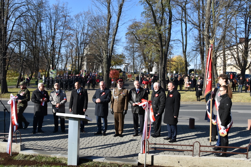 DSC 0510 Powiat Dąbrowski uczcił 103. Rocznicę Odzyskania Niepodległości
