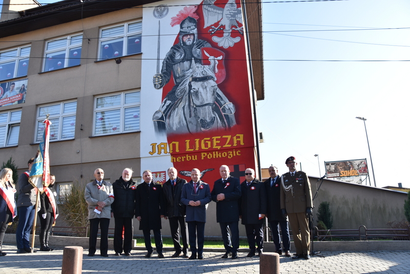 DSC 0525 Powiat Dąbrowski uczcił 103. Rocznicę Odzyskania Niepodległości