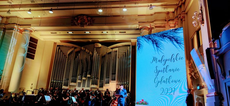 1640249464475 Opłatek Województwa Małopolskiego w Filharmonii Krakowskiej