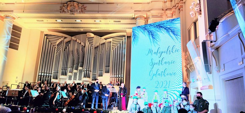 1640249464485 Opłatek Województwa Małopolskiego w Filharmonii Krakowskiej