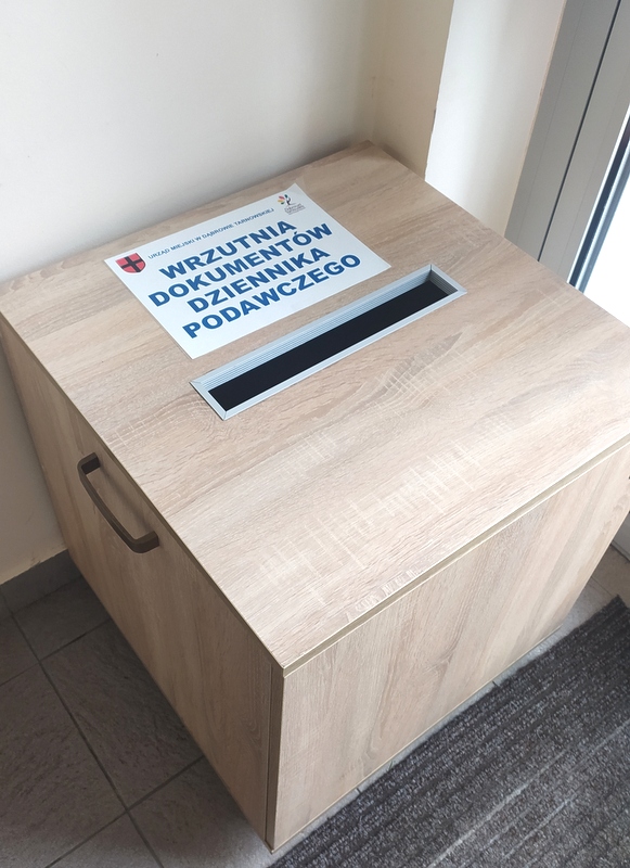 1643808404867 Zmiana miejsca funkcjonowania Dziennika Podawczego Urzędu Miejskiego w Dąbrowie Tarnowskiej