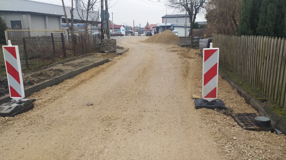 1644691561982 Trwa przebudowa ul. Granicznej w Dąbrowie Tarnowskiej