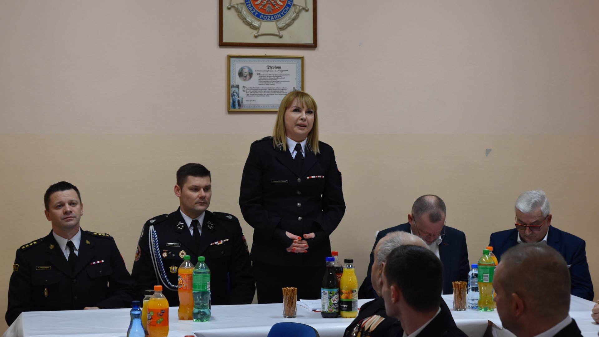 dsc 1914 Uroczyste poświęcenie samochodu ratowniczo gaśniczego w Smęgorzowie