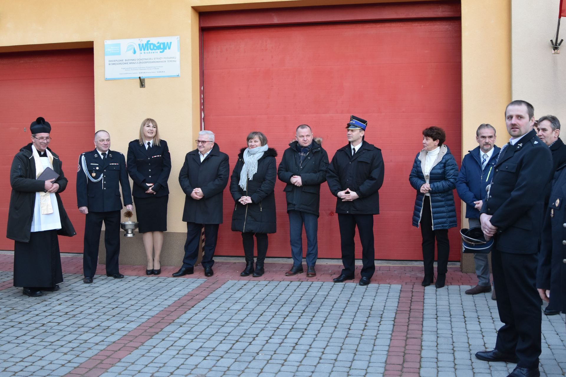 dsc 1926 Uroczyste poświęcenie samochodu ratowniczo gaśniczego w Smęgorzowie