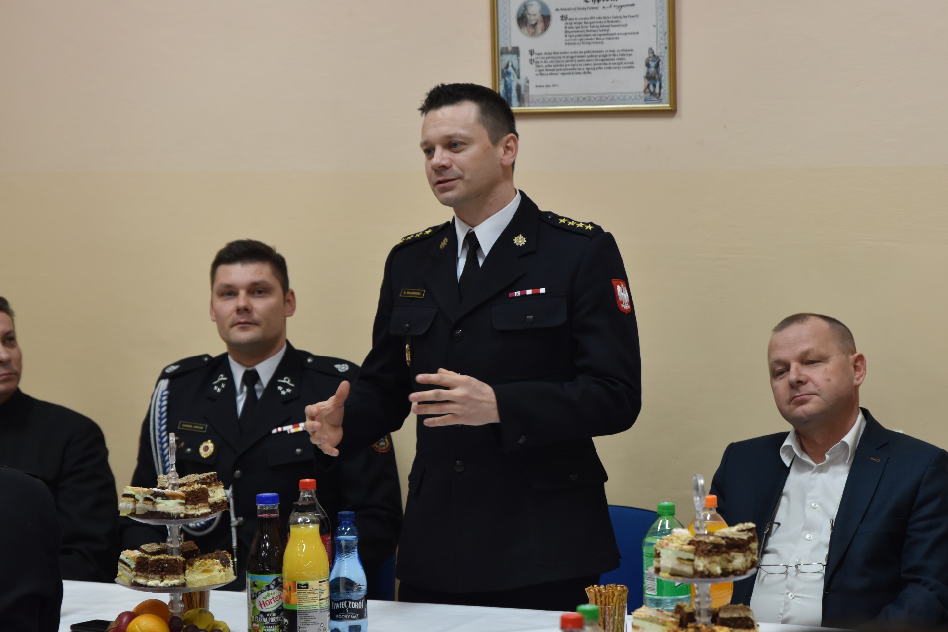 dsc 1941 Uroczyste poświęcenie samochodu ratowniczo gaśniczego w Smęgorzowie