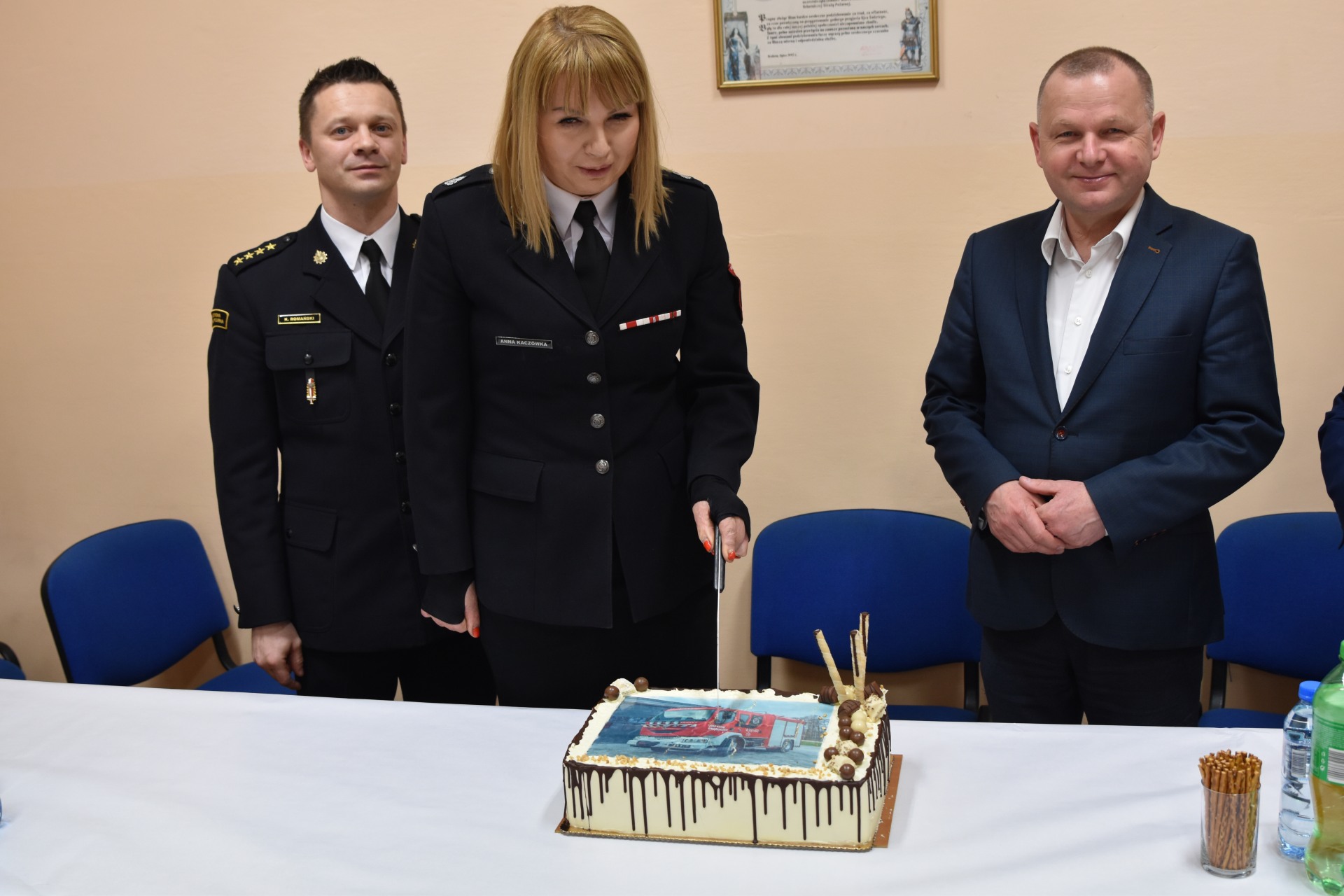 dsc 1950 Uroczyste poświęcenie samochodu ratowniczo gaśniczego w Smęgorzowie