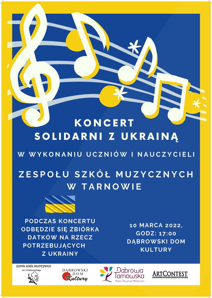 03989F02 17AC 4980 A771 B3E1A3C28CAD Koncert „Solidarni z Ukrainą”