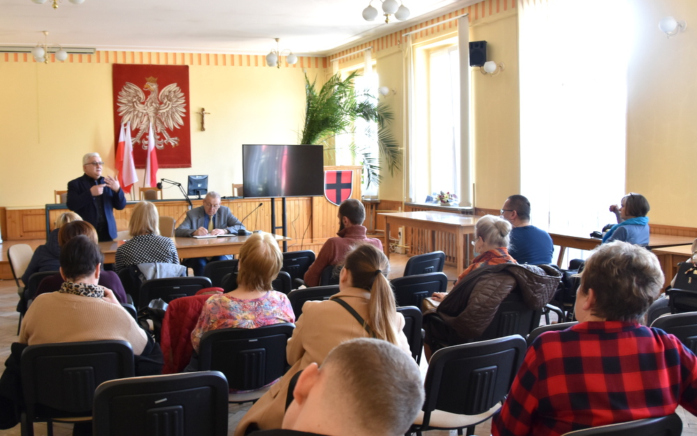 DSC 0163 Spotkanie Burmistrza z właścicielami domów i mieszkań, którzy przyjęli Uchodźców z Ukrainy