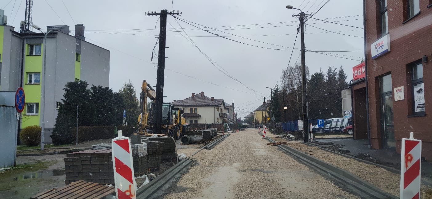 1649515283168 Zaawansowane prace przy przebudowie ul. Granicznej w Dąbrowie Tarnowskiej