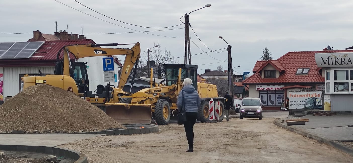 1649515283217 Zaawansowane prace przy przebudowie ul. Granicznej w Dąbrowie Tarnowskiej