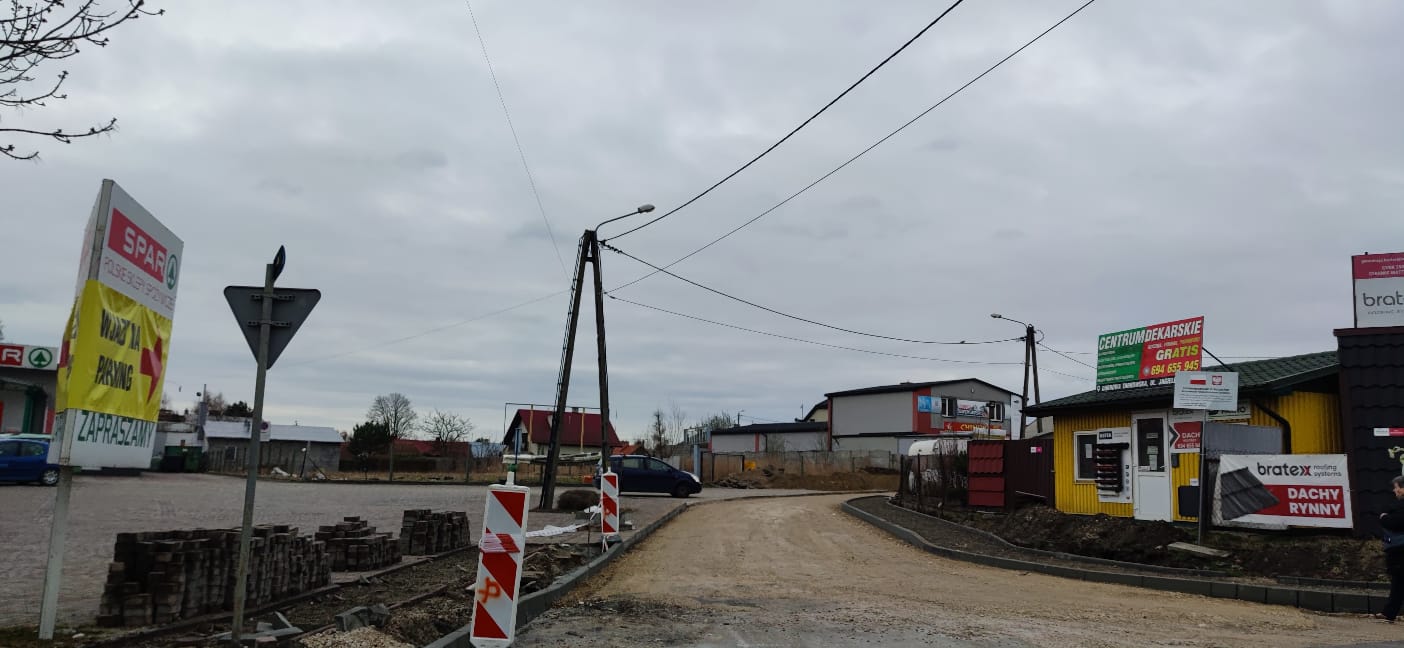 1649515283248 Zaawansowane prace przy przebudowie ul. Granicznej w Dąbrowie Tarnowskiej