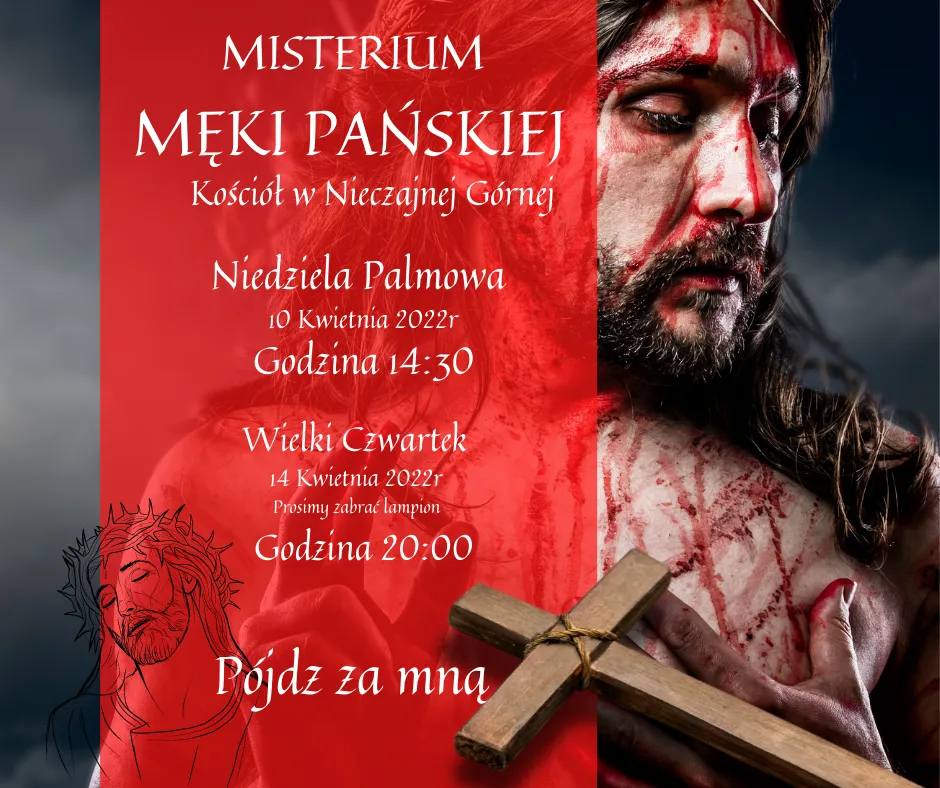 MisteriumNieczajna2022 Misterium Męki Pańskiej w Nieczajnej Górnej