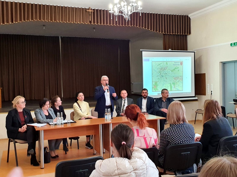 Spotkanie UKR042022 2 Spotkanie informacyjne dla uchodźców