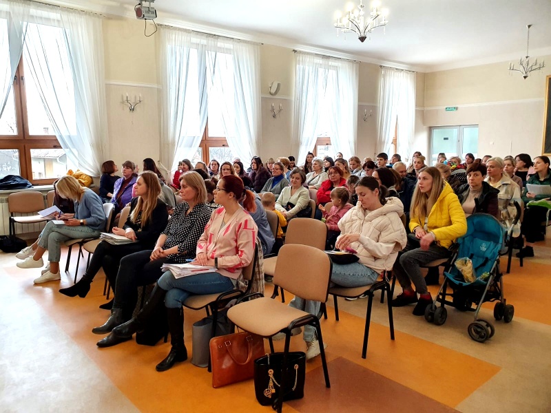 Spotkanie UKR042022 7 Spotkanie informacyjne dla uchodźców