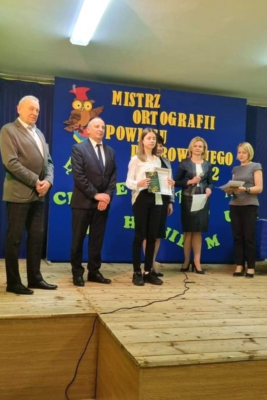 281700652 1328493514339608 1820689812599288226 n Mistrz ortografii powiatu dąbrowskiego 2022