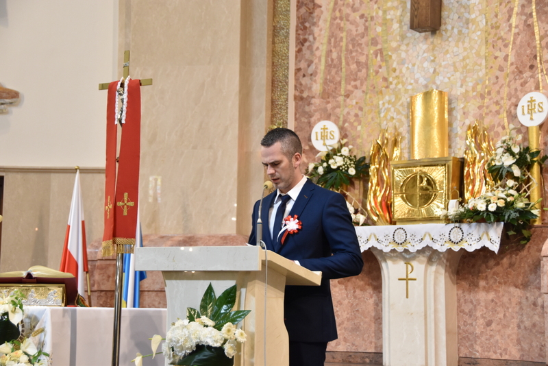 DSC 0119 Dąbrowskie obchody 231. rocznicy uchwalenia Konstytucji 3 Maja