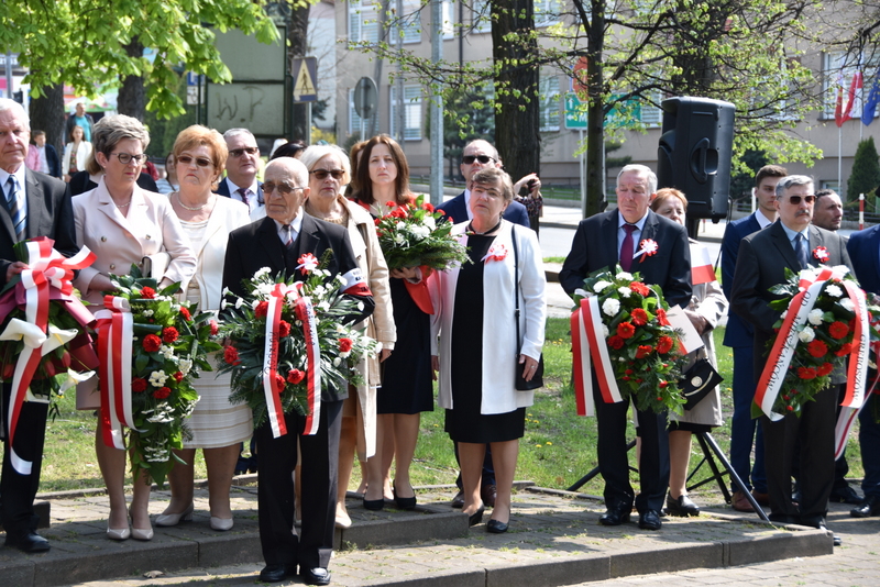 DSC 0190 Dąbrowskie obchody 231. rocznicy uchwalenia Konstytucji 3 Maja