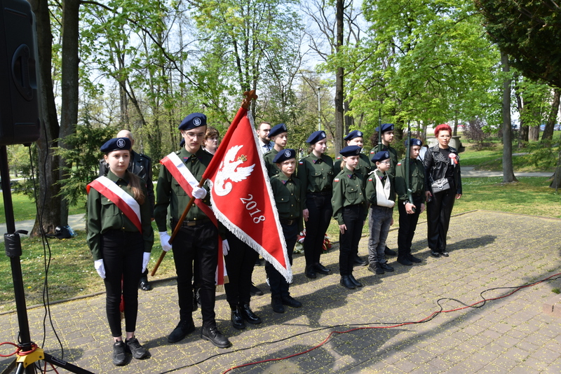 DSC 0194 Dąbrowskie obchody 231. rocznicy uchwalenia Konstytucji 3 Maja