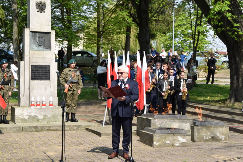 DSC 0199 Dąbrowskie obchody 231. rocznicy uchwalenia Konstytucji 3 Maja