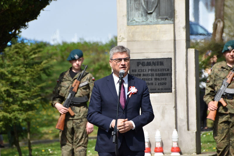 DSC 0236 Dąbrowskie obchody 231. rocznicy uchwalenia Konstytucji 3 Maja