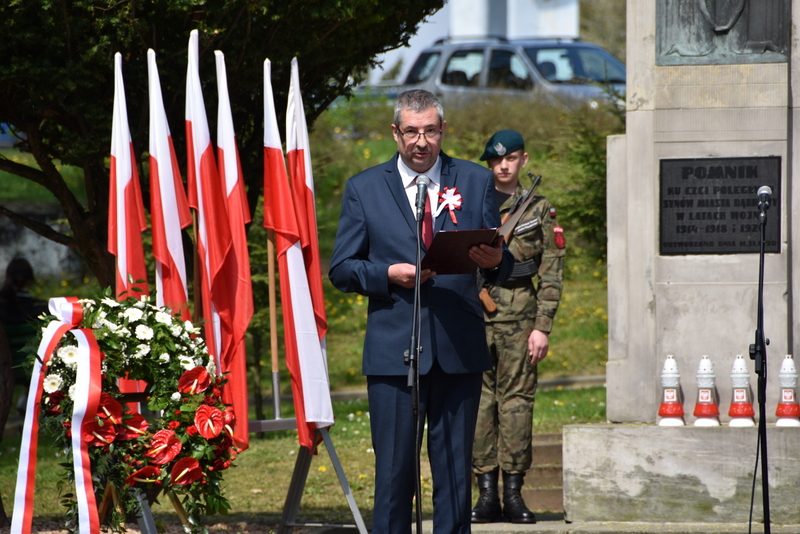 DSC 0241 Dąbrowskie obchody 231. rocznicy uchwalenia Konstytucji 3 Maja