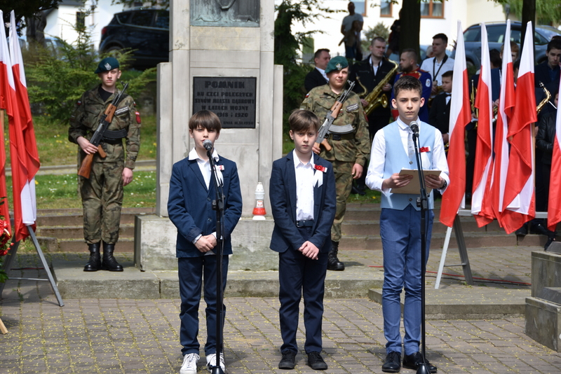 DSC 0244 Dąbrowskie obchody 231. rocznicy uchwalenia Konstytucji 3 Maja