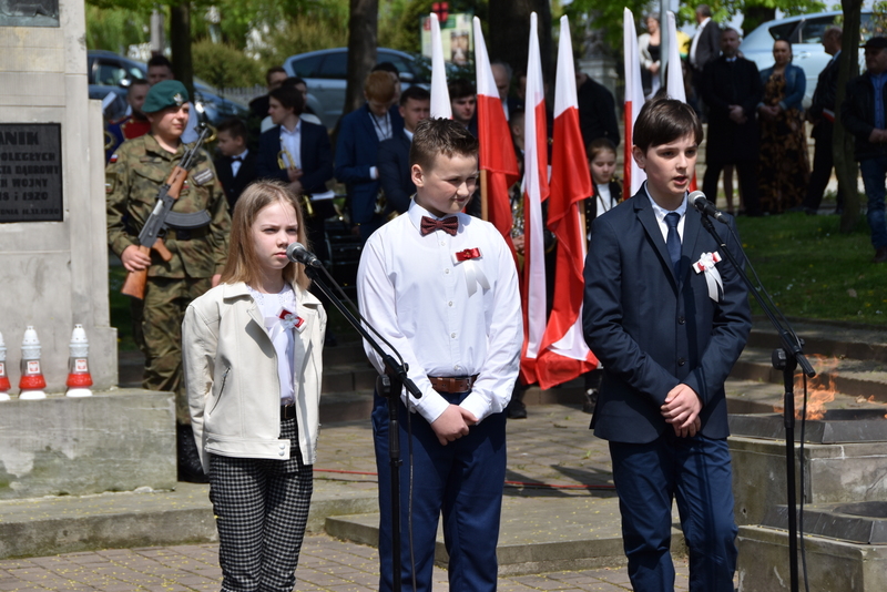 DSC 0247 Dąbrowskie obchody 231. rocznicy uchwalenia Konstytucji 3 Maja